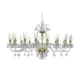 Candelabru Cristale, lux, Bohemia, E14, EL0106781603AB3TBOVAL, Crystal