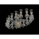 Candelabru Cristale, lux, Bohemia, E14, EL0106781603TOVAL, Crystal
