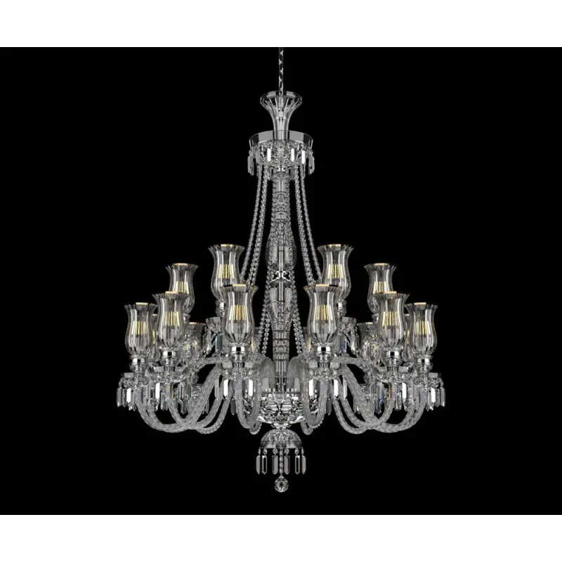 Candelabru Cristale, lux N, Bohemia, E14, EL0106781803T, Crystal