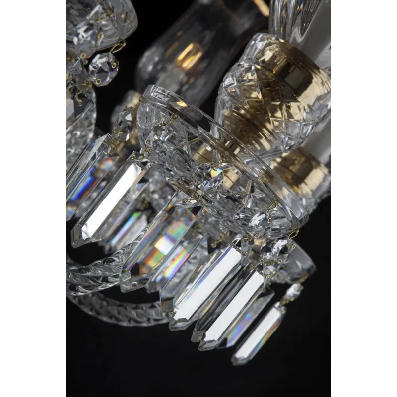 Candelabru Cristale, lux, Bohemia, E14, EL0106782403AB3T, Crystal