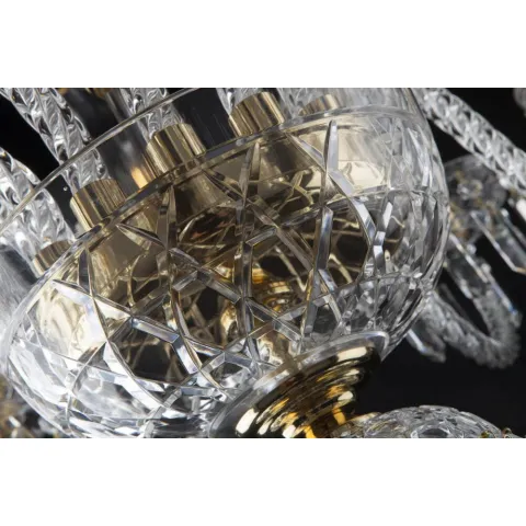 Candelabru Cristale, lux, Bohemia, E14, EL0106782403T, Crystal