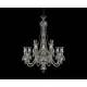 Candelabru Cristale, lux, Bohemia, E14, EL0106786+6+603T, Crystal
