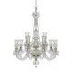 Candelabru Cristale, lux, Bohemia, E14, EL0106786+6+603T, Crystal