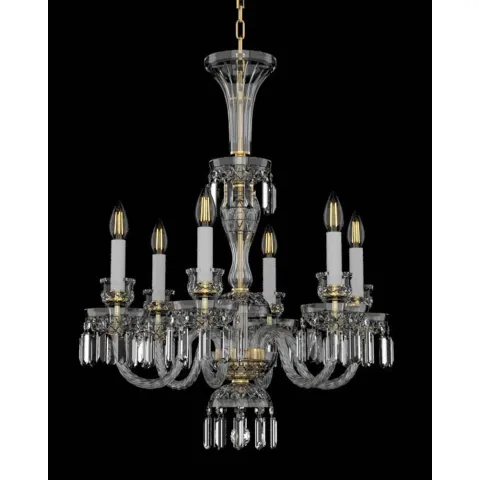 Candelabru Cristale, lux, Bohemia, E14, EL010678603AD, Crystal