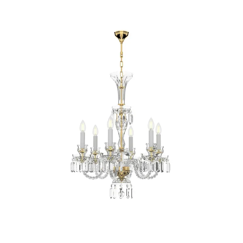 Candelabru Cristale, lux, Bohemia, E14, EL010678603AD, Crystal