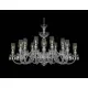Candelabru Cristale, lux, Bohemia, E14, EL0106789+903AB3T, Crystal