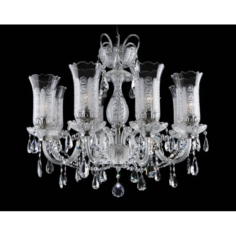 Candelabru Cristale, Bohemia, E14, EL010679809T, Crystal
