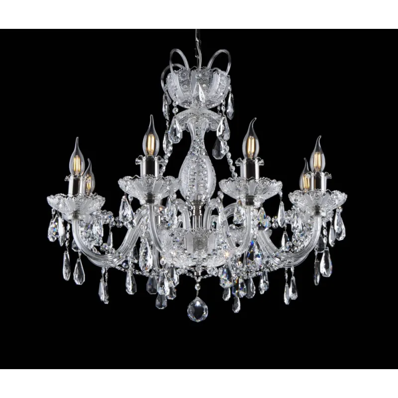 Candelabru Cristale, Bohemia, E14, EL010679809, Crystal