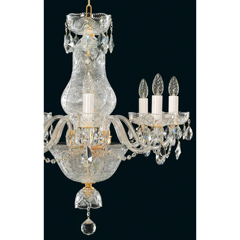 Candelabru Cristale, Lux, Bohemia, E14, EL0106801102, Crystal
