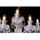 Candelabru Cristale, lux, Bohemia, E14, EL0106811201, Crystal