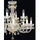 Candelabru Cristale, Sticla, Bohemia, E14, EL0106841202, Crystal