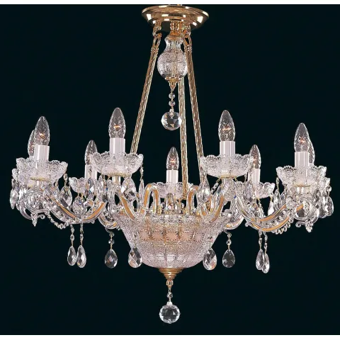 Candelabru Cristale, lux, Bohemia, E14, EL0106851101, Crystal