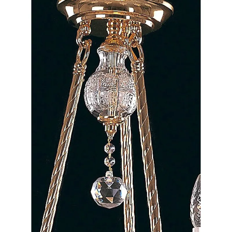 Candelabru Cristale, lux, Bohemia, E14, EL0106851101, Crystal