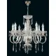 Candelabru Cristale, Sticla, Bohemia, E14, EL010688803, Crystal