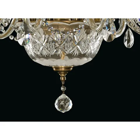 Candelabru Cristale, Clasic cut glass, Bohemia, E14, EL0106891202PT, Crystal