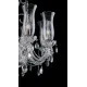 Candelabru Cristale, Bohemia, E14, EL0106898+301TPB, Crystal
