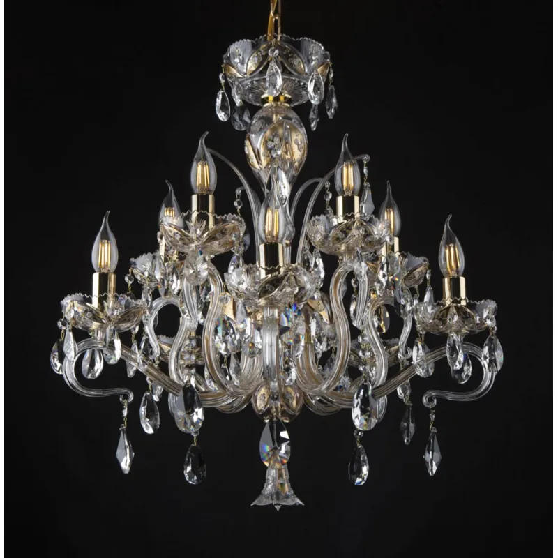 Candelabru Cristale, Bohemia, E14, EL0106901002, Crystal