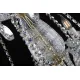 Candelabru Cristale, Sticla, Bohemia, E14, EL0106921001, Crystal