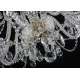 Candelabru Cristale, Sticla, Bohemia, E14, EL0106921001, Crystal