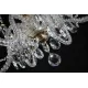 Candelabru Cristale, Sticla, Bohemia, E14, EL010692601, Crystal
