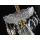 Candelabru Cristale, Sticla, Bohemia, E14, EL0106928+401, Crystal
