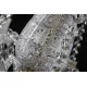 Candelabru Cristale, Sticla, Bohemia, E14, EL010692801, Crystal