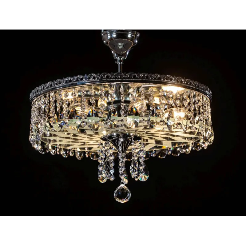 Candelabru Cristale, Brilliant, Bohemia, E14, EL010707602Ni, Crystal