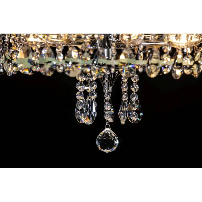 Candelabru Cristale, Brilliant, Bohemia, E14, EL010707602Ni, Crystal