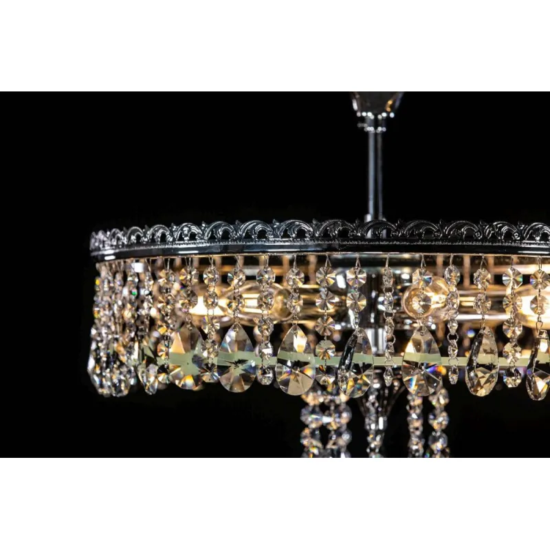 Candelabru Cristale, Brilliant, Bohemia, E14, EL010707602Ni, Crystal