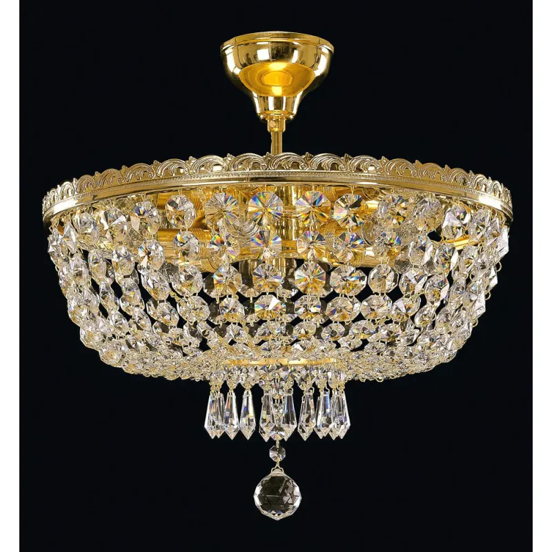 Plafoniera Cristale, Bohemia, E14, EL010710605, Crystal