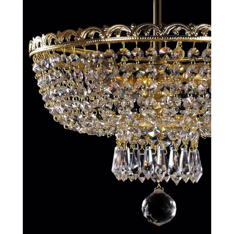 Plafoniera Cristale, Bohemia, E14, EL010711305, Crystal