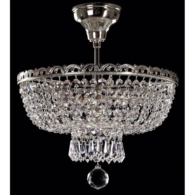 Plafoniera Cristale, Bohemia, E14, EL010711305, Crystal