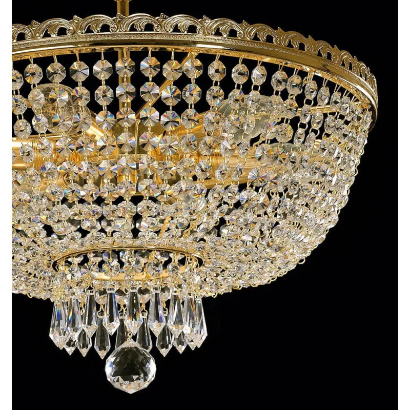 Plafoniera Cristale, Bohemia, E14, EL010711605, Crystal