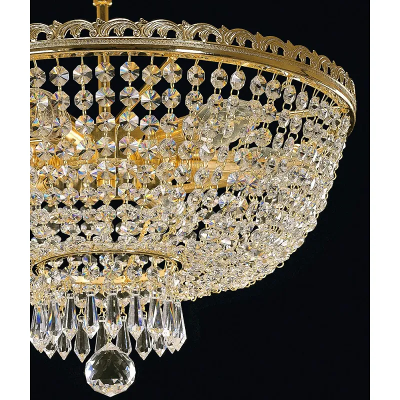 Plafoniera Cristale, Bohemia, E14, EL010711605, Crystal