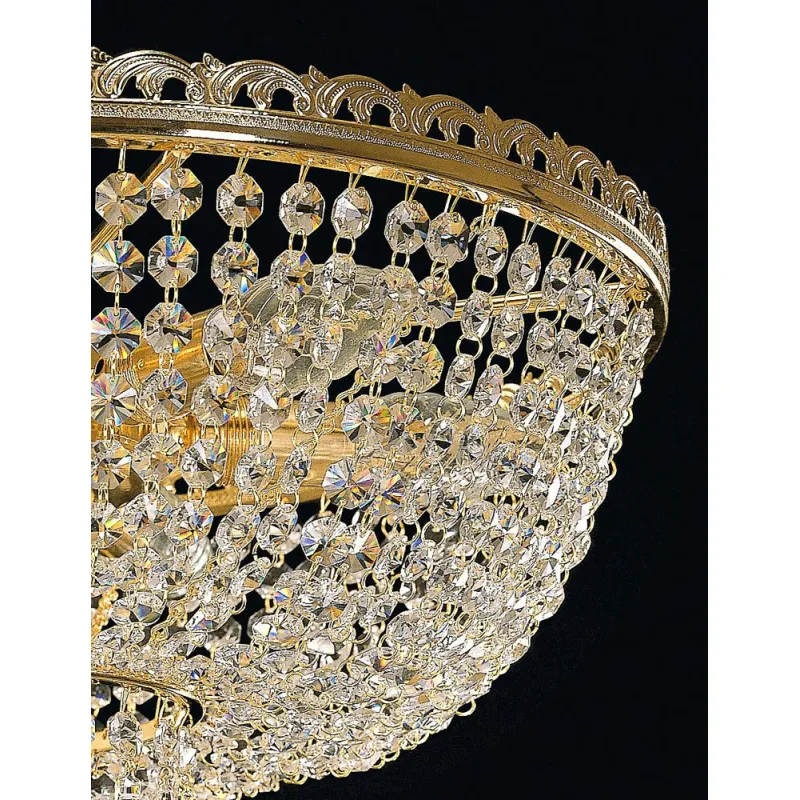 Plafoniera Cristale, Bohemia, E14, EL010711605, Crystal