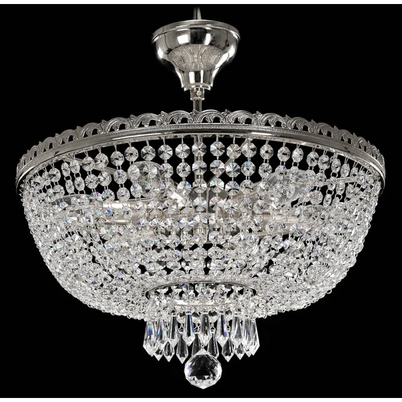 Plafoniera Cristale, Bohemia, E14, EL010711605, Crystal