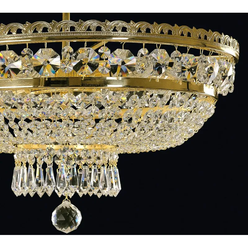 Plafoniera Cristale, Bohemia, E14, EL010714605, Crystal