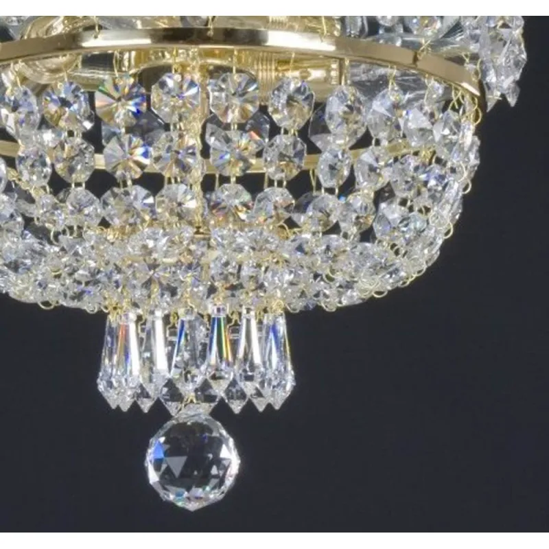 Plafoniera Cristale, Bohemia, E14, EL010716305, Crystal