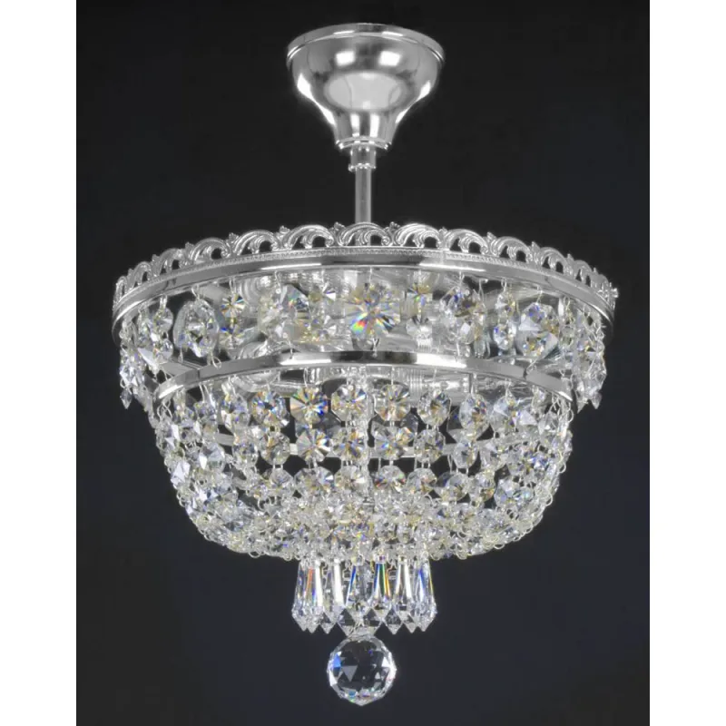 Plafoniera Cristale, Bohemia, E14, EL010716305, Crystal