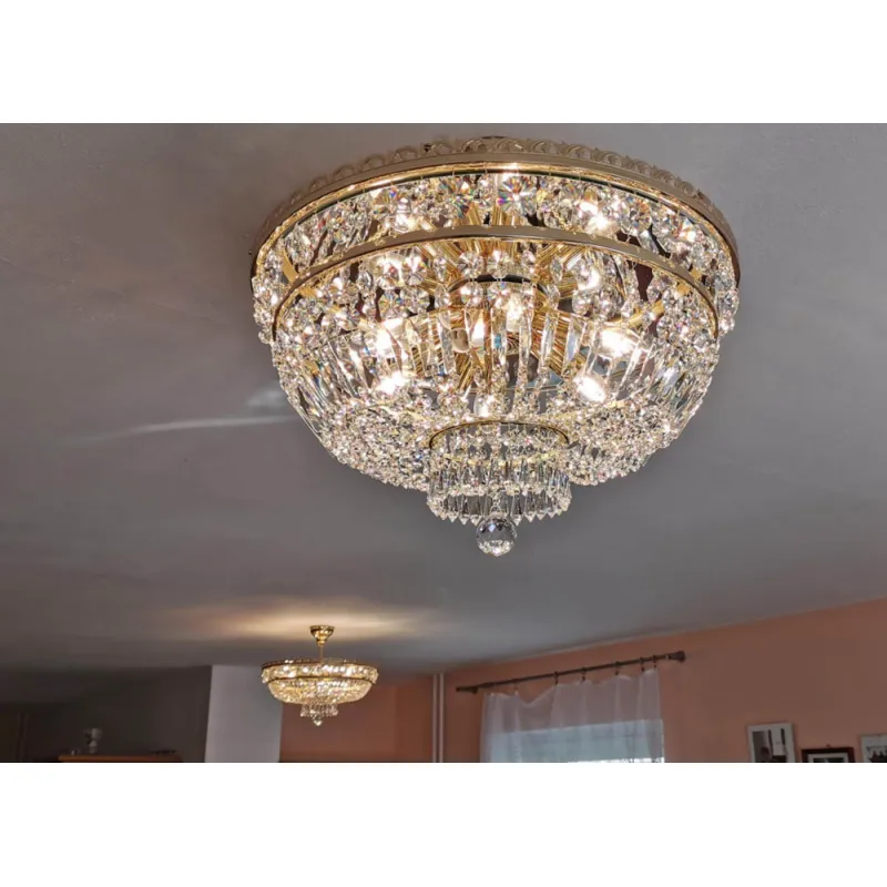 Plafoniera Cristale, Bohemia, E14, EL010716905, Crystal