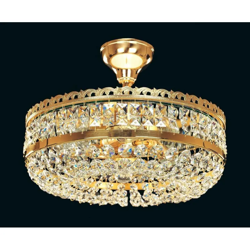 Plafoniera Cristale, Bohemia, E14, EL010721305, Crystal