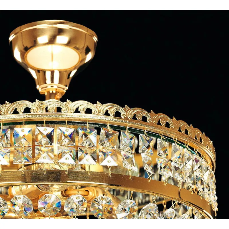 Plafoniera Cristale, Bohemia, E14, EL010721305, Crystal