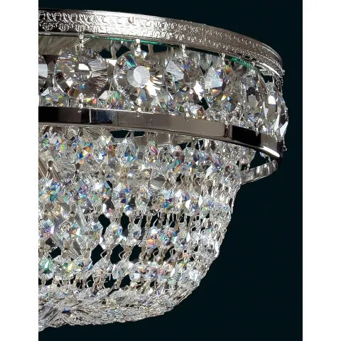 Plafoniera Cristale SW Swarovski Spectra, Bohemia, E14, EL010722905, Crystal