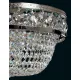 Plafoniera Cristale SW Swarovski Spectra, Bohemia, E14, EL010722905, Crystal