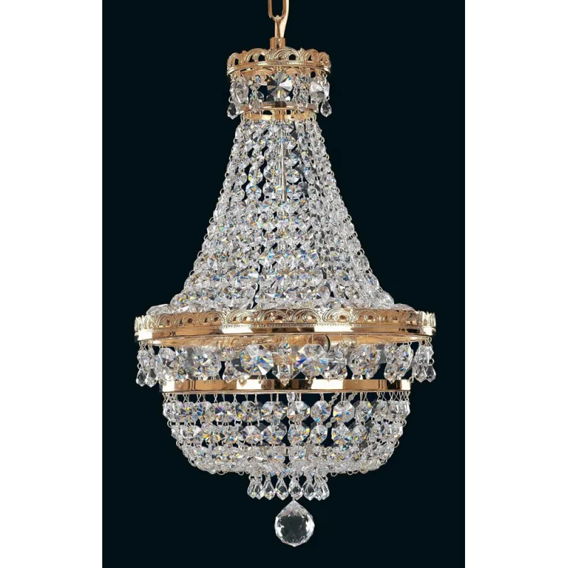 Plafoniera Cristale, Pear, Bohemia, E14, EL010740305, Crystal