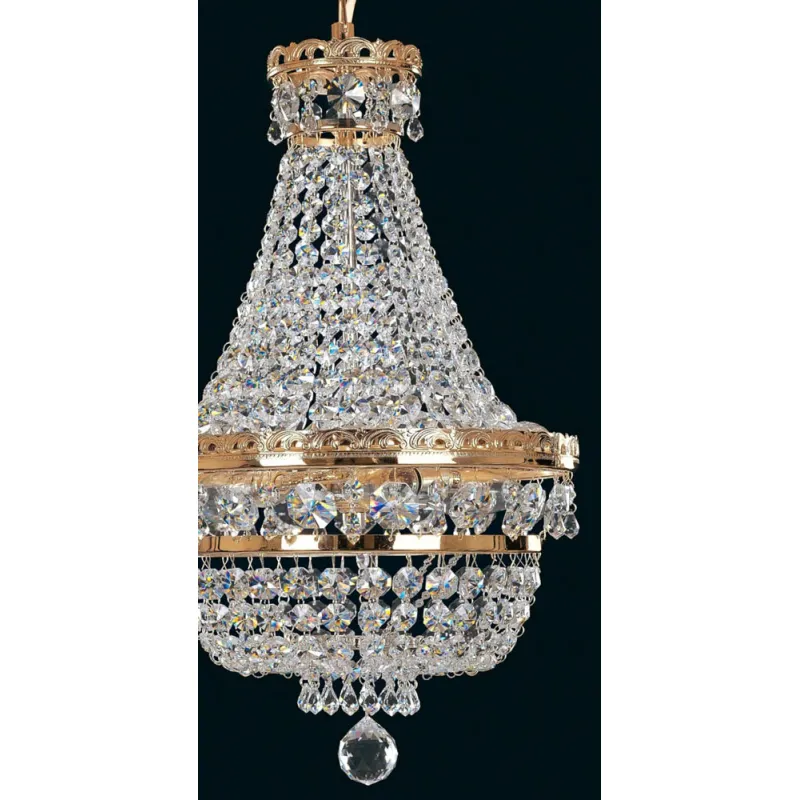 Plafoniera Cristale, Pear, Bohemia, E14, EL010740305, Crystal