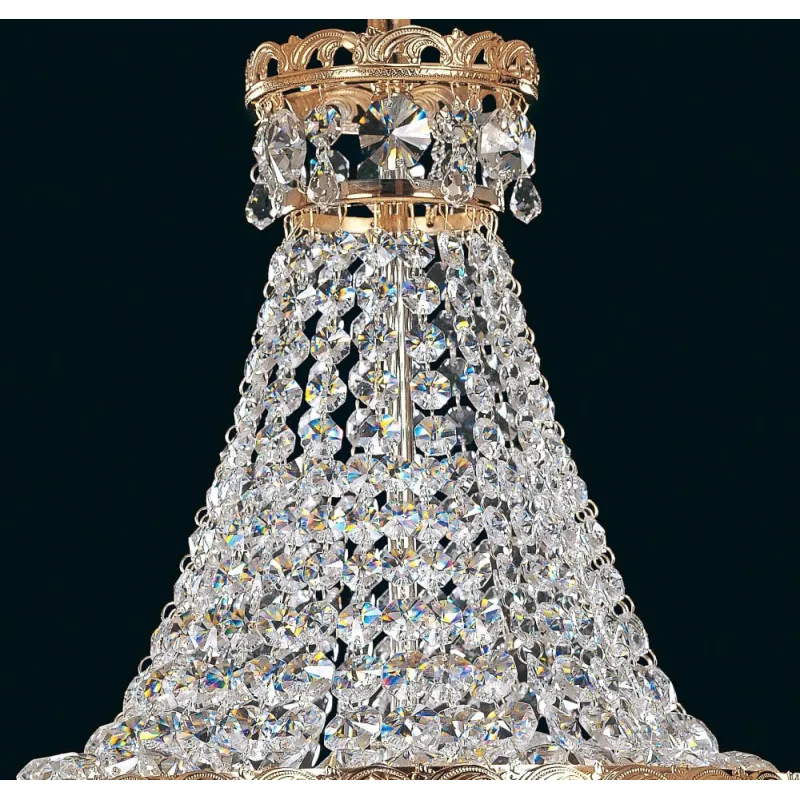 Plafoniera Cristale, Pear, Bohemia, E14, EL010740305, Crystal