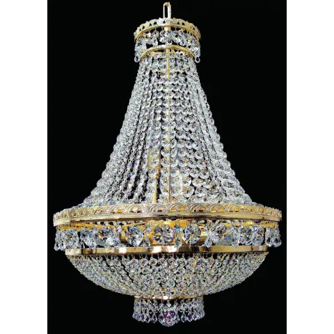 Plafoniera Cristale, Pear PT, Bohemia, E14, EL010740905, Crystal