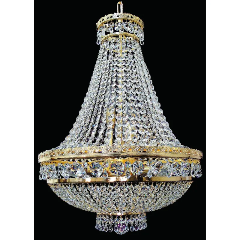 Plafoniera Cristale, Pear PT, Bohemia, E14, EL010740905, Crystal