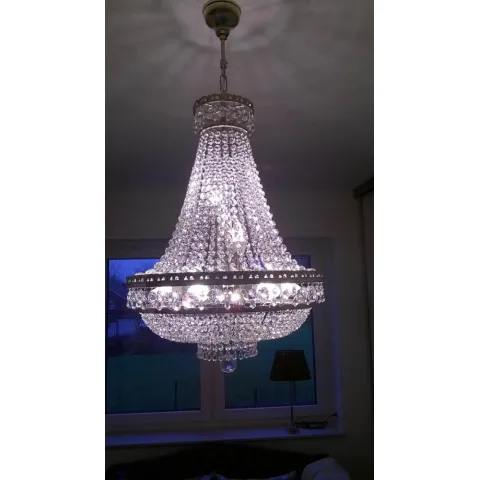 Plafoniera Cristale, Pear PT, Bohemia, E14, EL010740905, Crystal